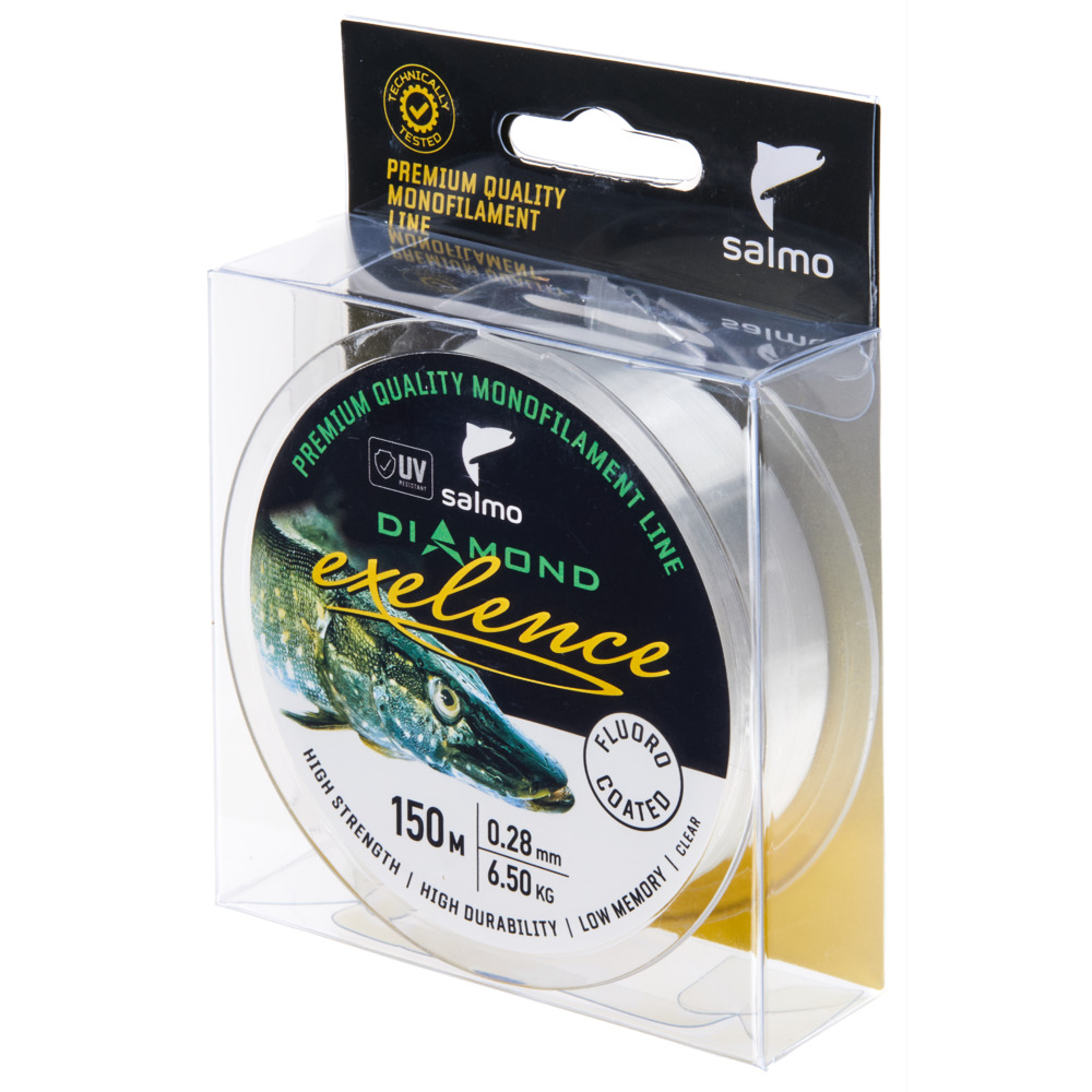 Aukla monofīlā Salmo Diamond EXELENCE FLUORO