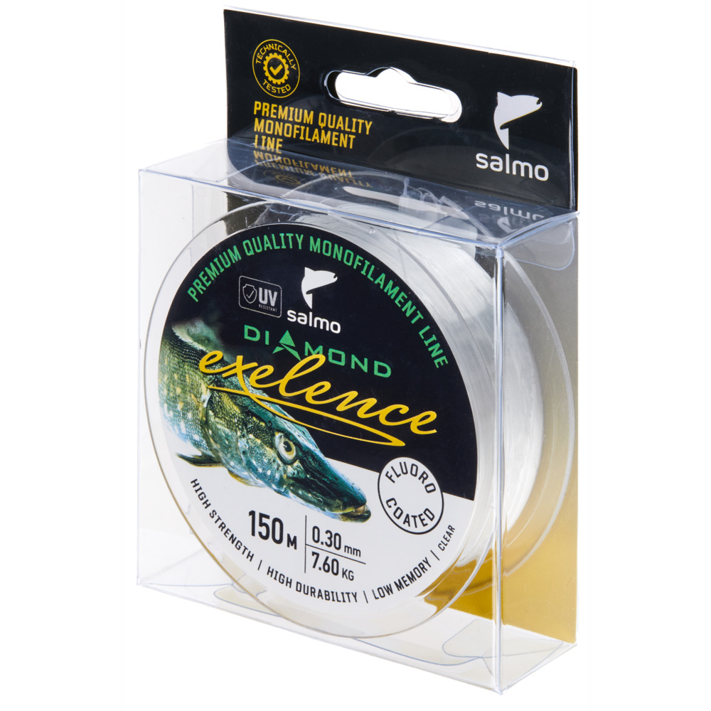 Aukla monofīlā Salmo Diamond EXELENCE FLUORO