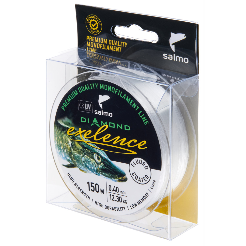 Aukla monofīlā Salmo Diamond EXELENCE FLUORO
