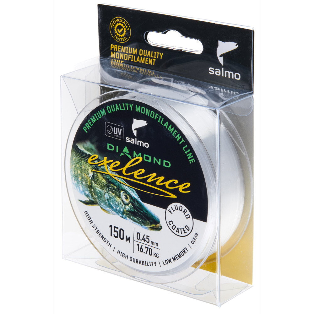 Aukla monofīlā Salmo Diamond EXELENCE FLUORO
