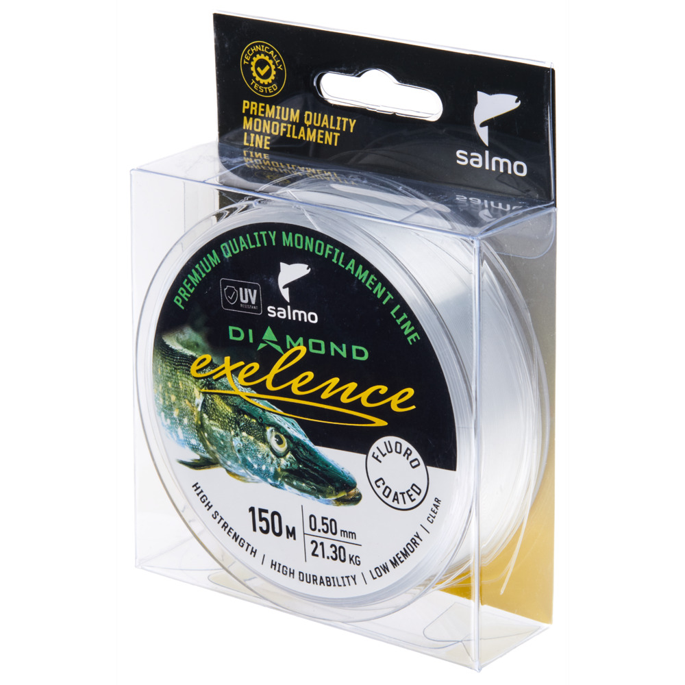 Aukla monofīlā Salmo Diamond EXELENCE FLUORO