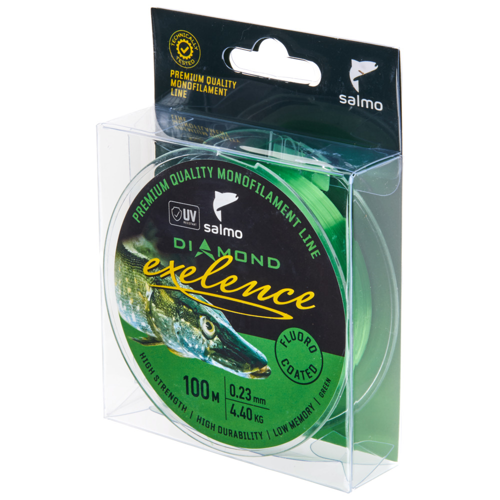 Aukla monofīlā Salmo Diamond EXELENCE FLUORO
