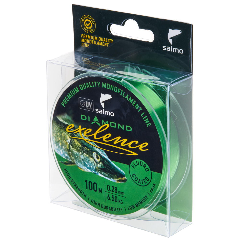 Aukla monofīlā Salmo Diamond EXELENCE FLUORO