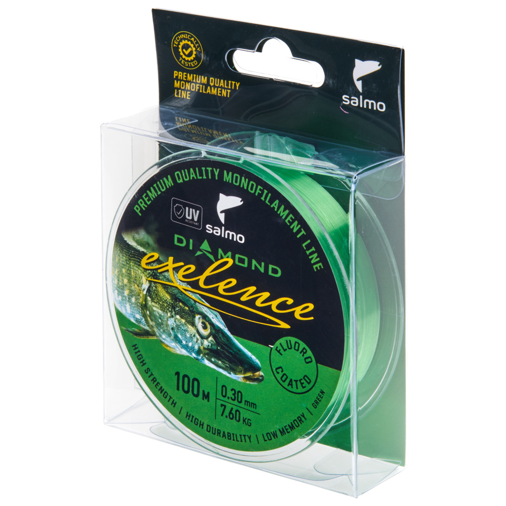 Aukla monofīlā Salmo Diamond EXELENCE FLUORO