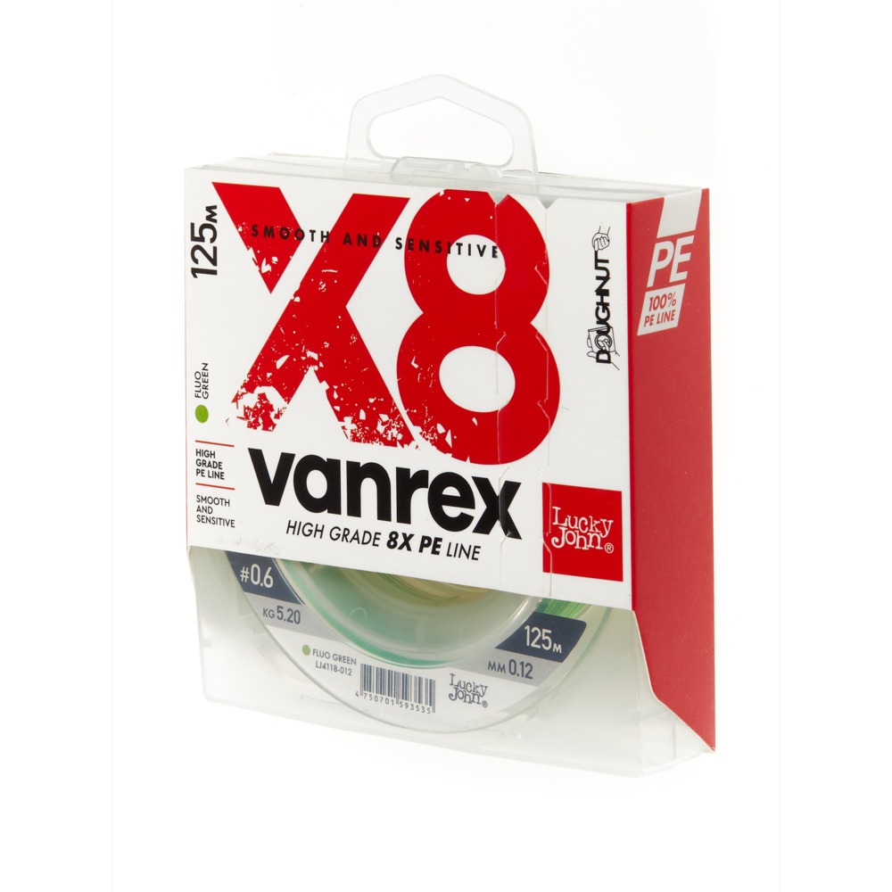 Aukla pītā Lucky John VANREX X8