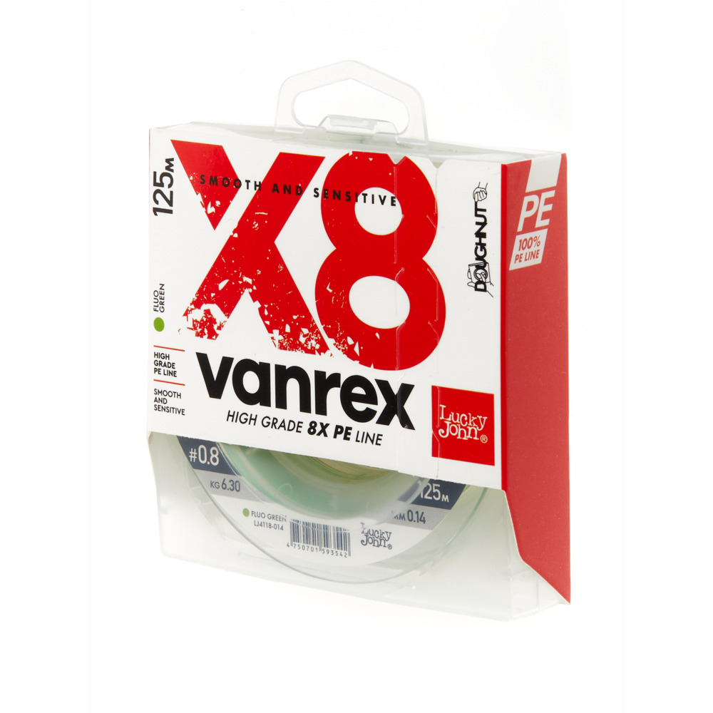 Aukla pītā Lucky John VANREX X8
