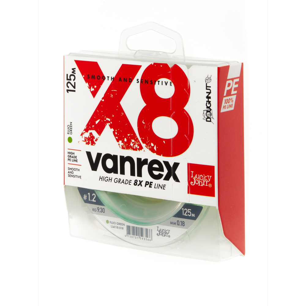 Aukla pītā Lucky John VANREX X8