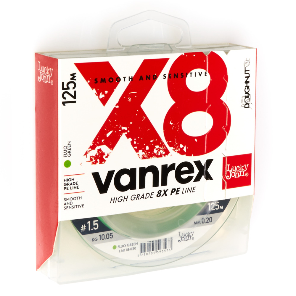 Aukla pītā Lucky John VANREX X8