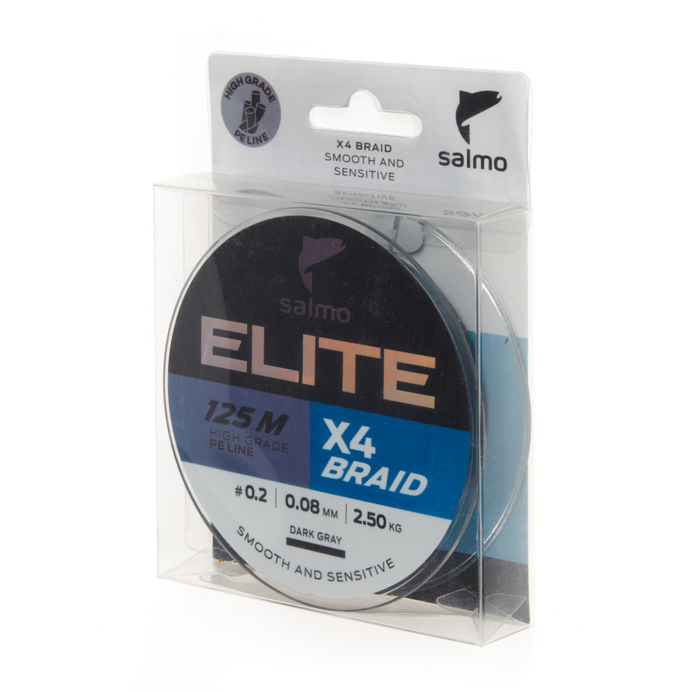 Aukla pītā Salmo Elite X4 BRAID