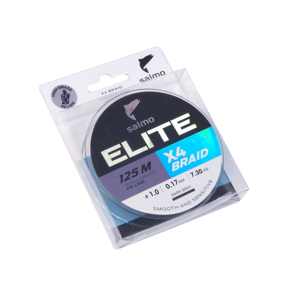 Aukla pītā Salmo Elite X4 BRAID