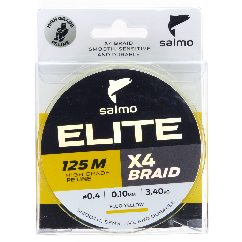 Aukla pītā Salmo Elite X4 BRAID