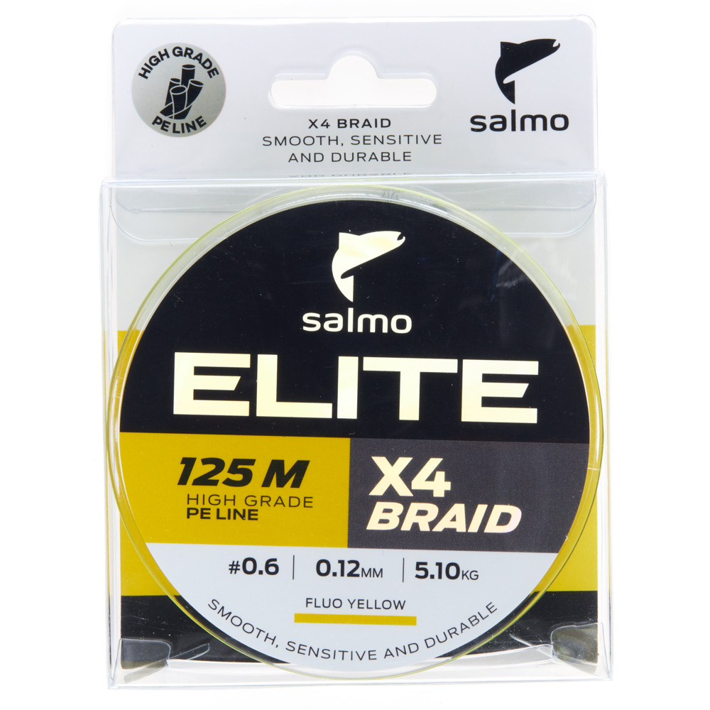 Aukla pītā Salmo Elite X4 BRAID