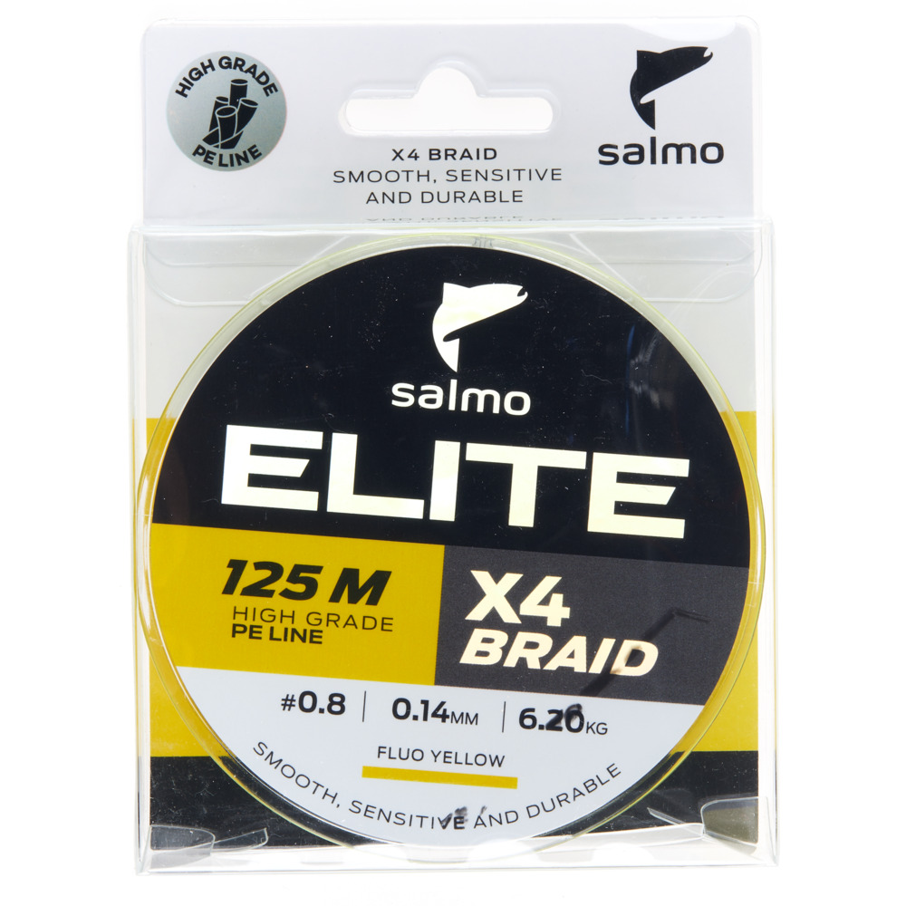 Aukla pītā Salmo Elite X4 BRAID