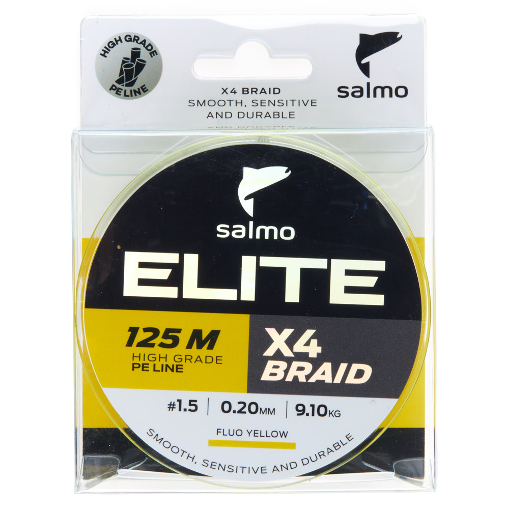Aukla pītā Salmo Elite X4 BRAID