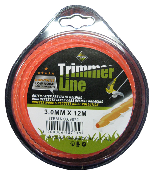 NYLFORCE Aukla trimmerim DUO-TWIST, D-2.4mm