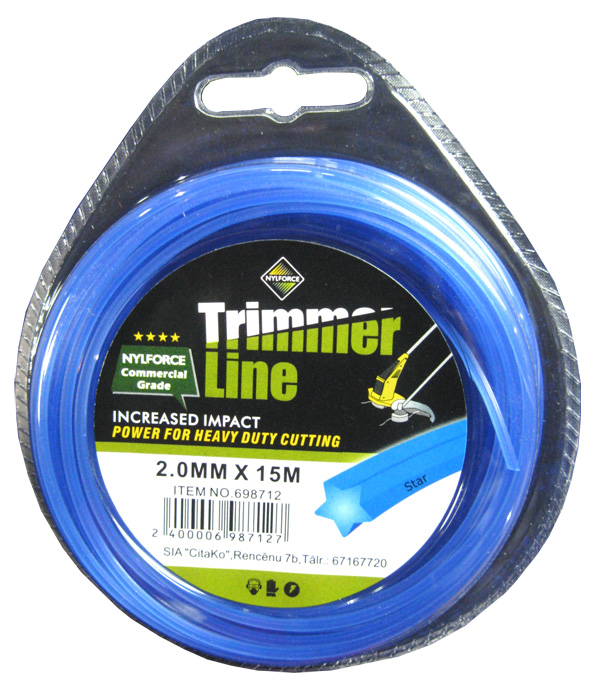 NYLFORCE Aukla trimmerim Zvaigznīte, D-3.0mm