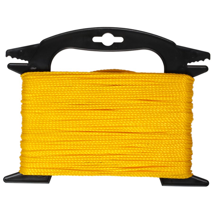 Lasso Aukla vīta polipropilēna (dzeltena), 2mm