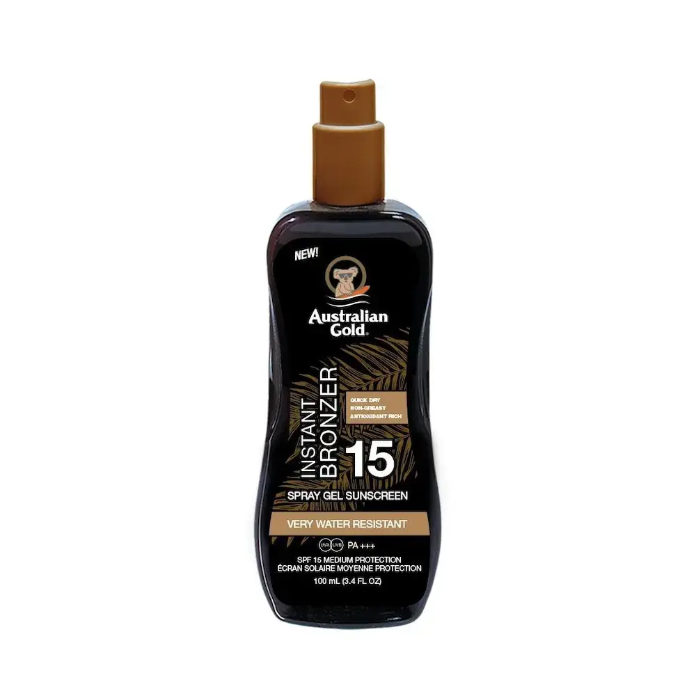 Australian Gold Instant Bronzer Protective Sunscreen
