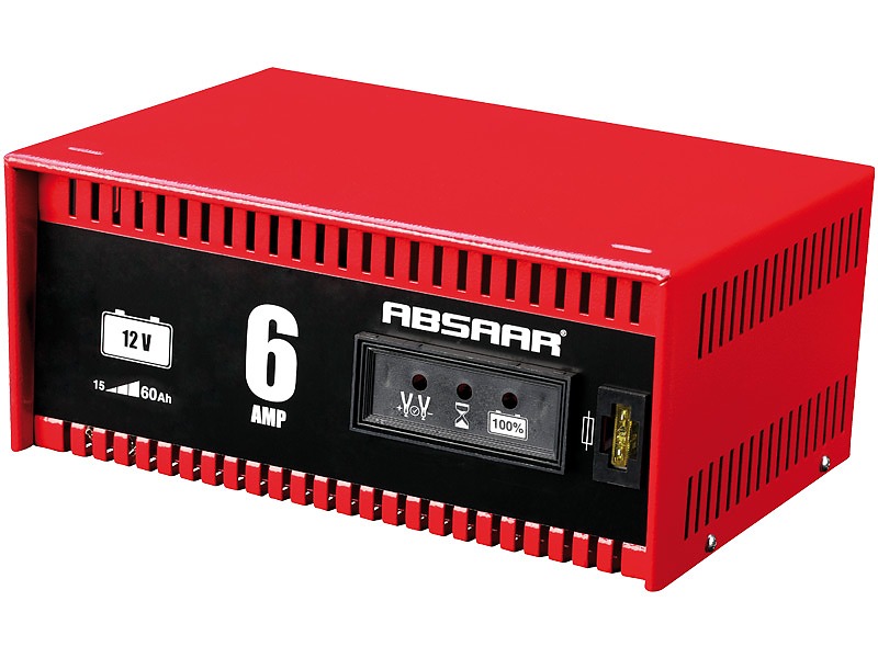 Auto akumulātora lādētājs ABSAAR 12V 6A