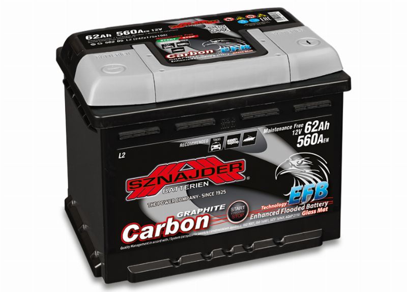 Auto akumulators 12 V / 62