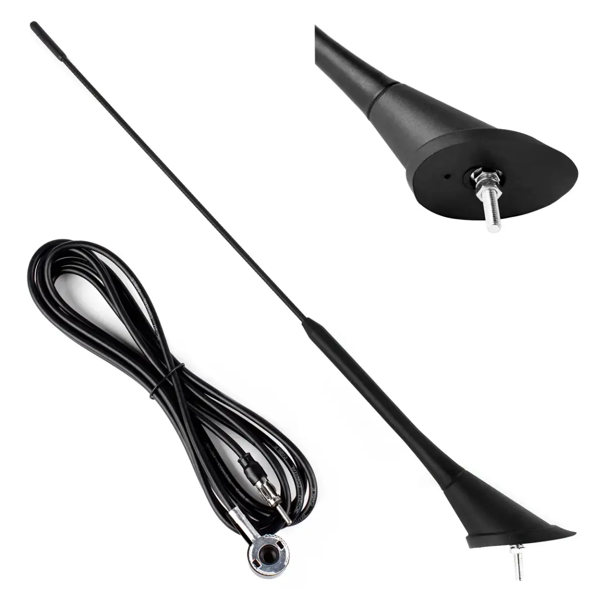 Auto antena 40 cm ANT07 AMIO-01507