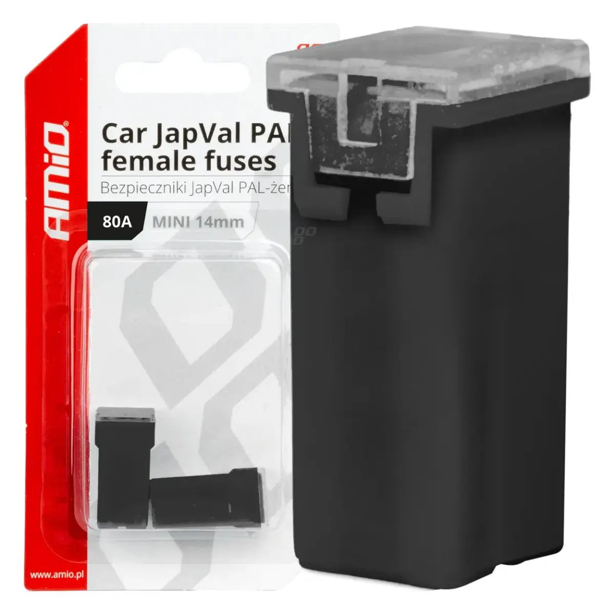 Auto drošinātāji JapVal PAL Female 80A