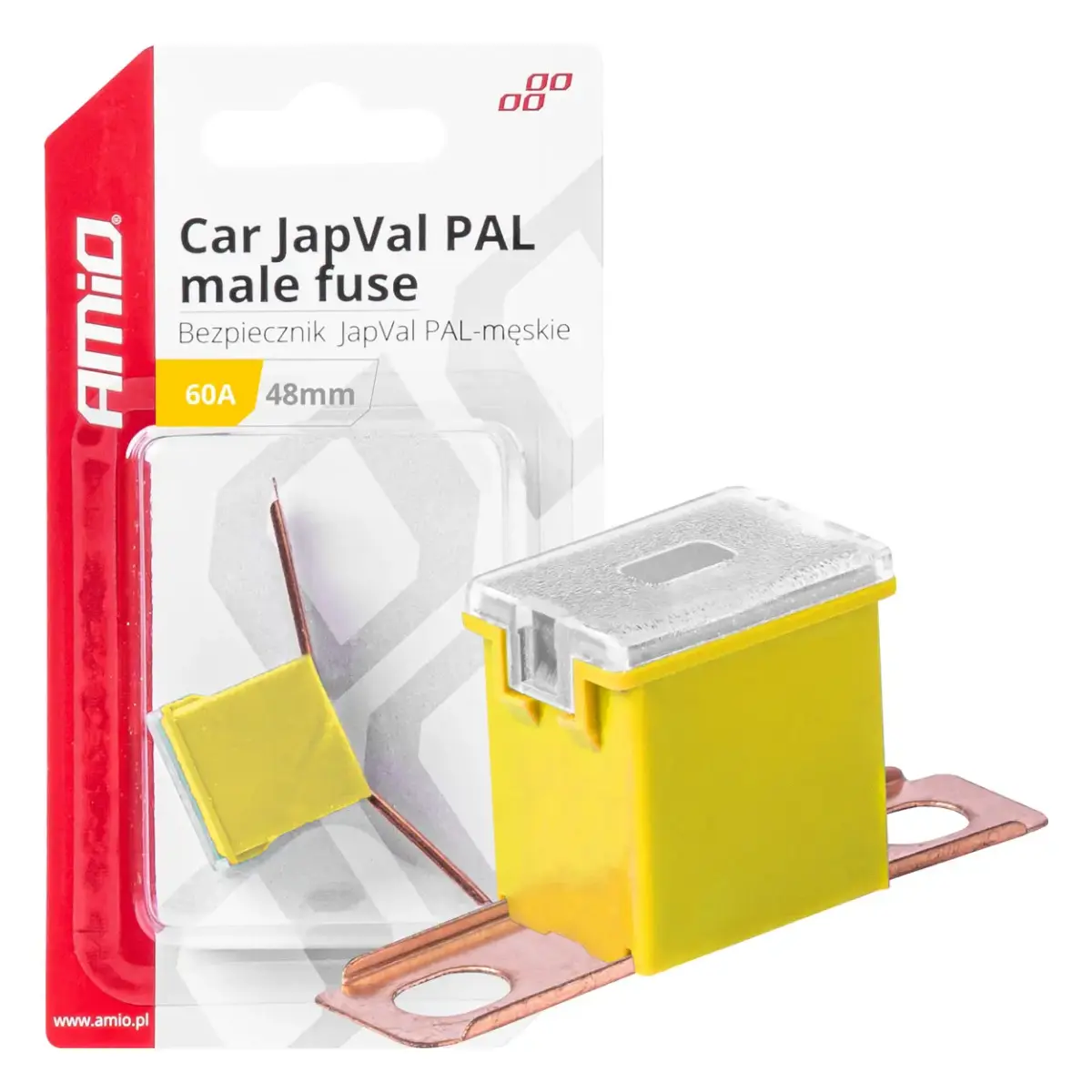 Auto drošinātāji JapVal PAL male 48