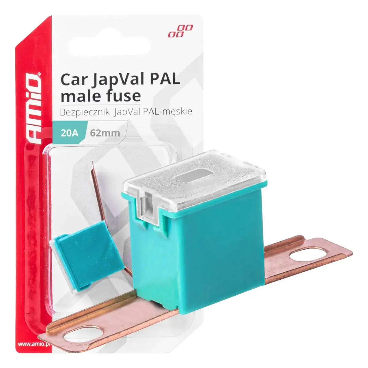 Auto drošinātāji JapVal PAL male 62