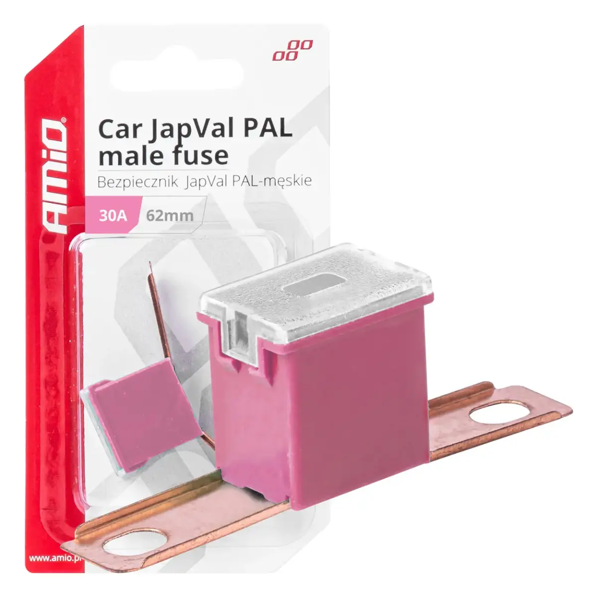 Auto drošinātāji JapVal PAL male 62