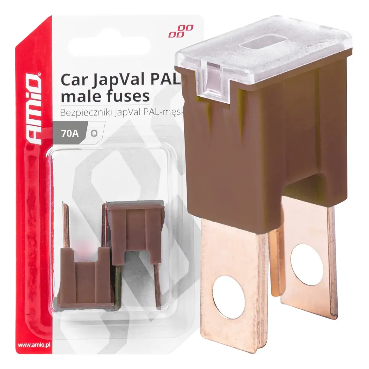Auto drošinātāji JapVal PAL male, O