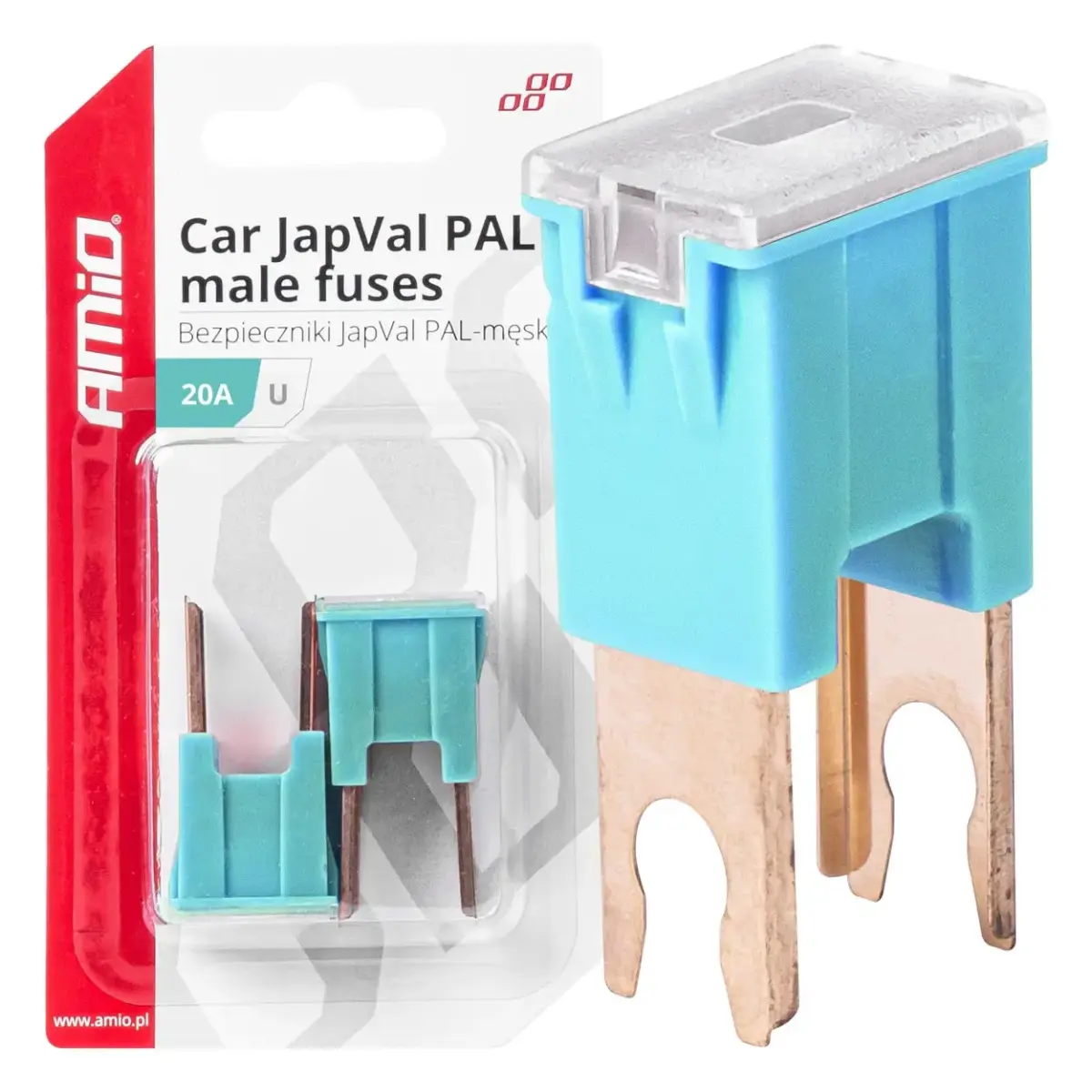 Auto drošinātāji JapVal PAL male, U