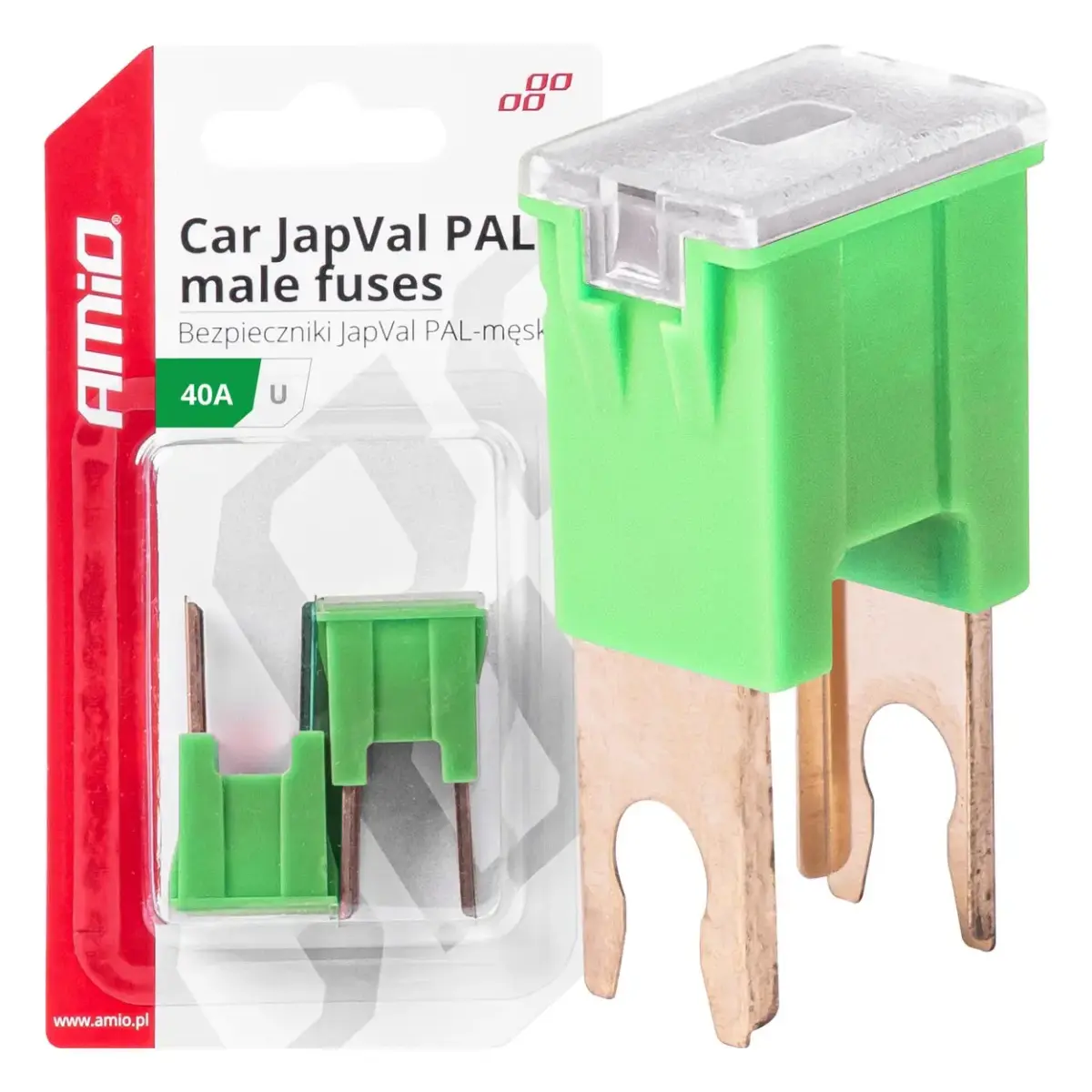 Auto drošinātāji JapVal PAL male, U