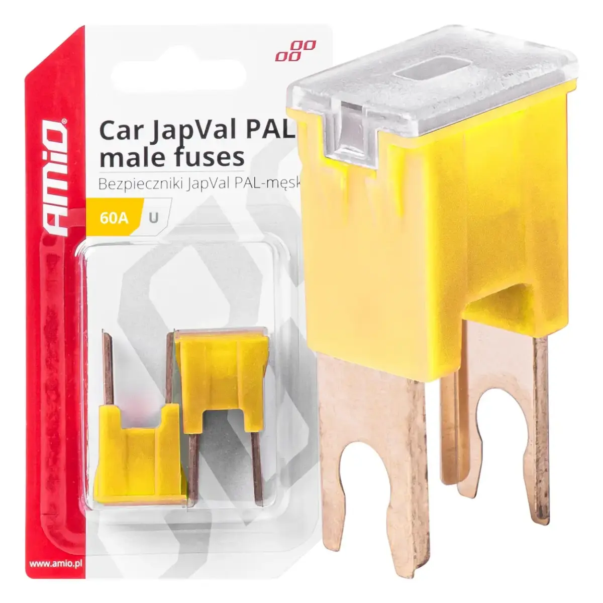 Auto drošinātāji JapVal PAL male, U