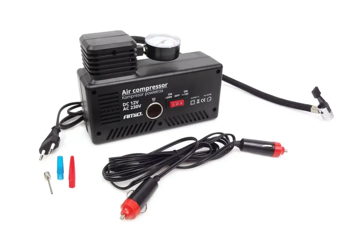 AMIO Auto gaisa kompresors 12V/230V Acomp-13