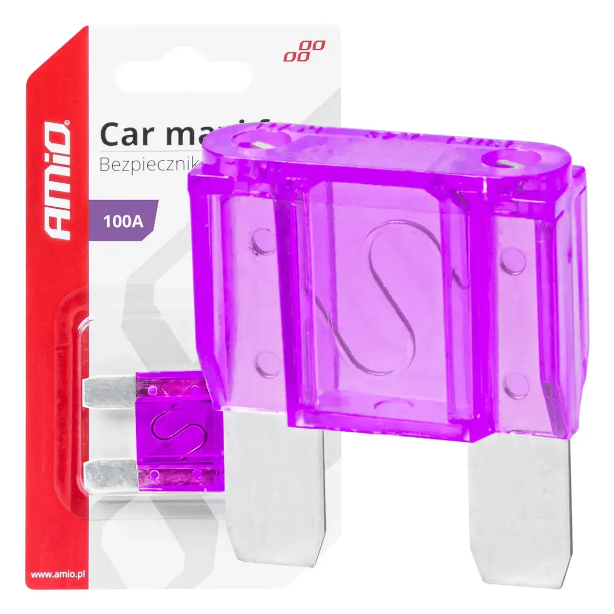 Drošinātājs Car MAXI Fuse 100A AMIO-03387