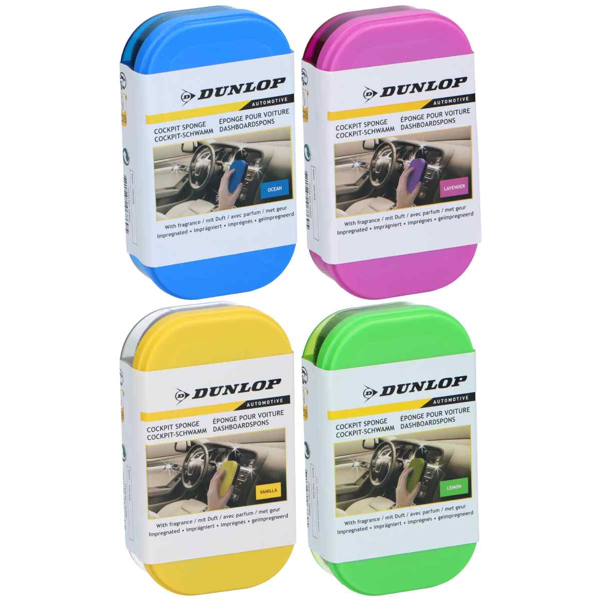 DUNLOP Auto paneļu švamme piesūcināta |