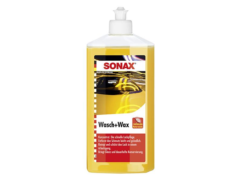 SONAX Auto šampūns ar vasku 500ml