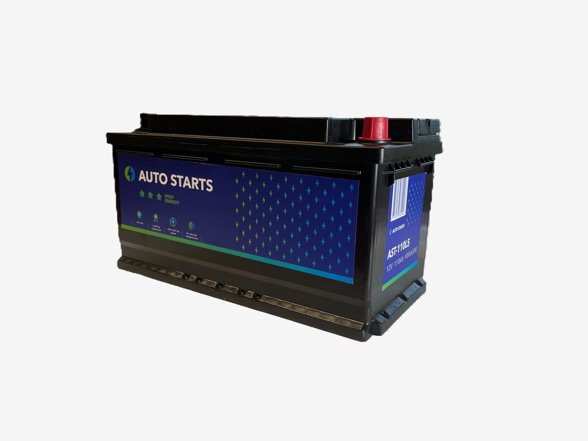 AUTO STARTS 12V 110Ah L5 900A(EN)