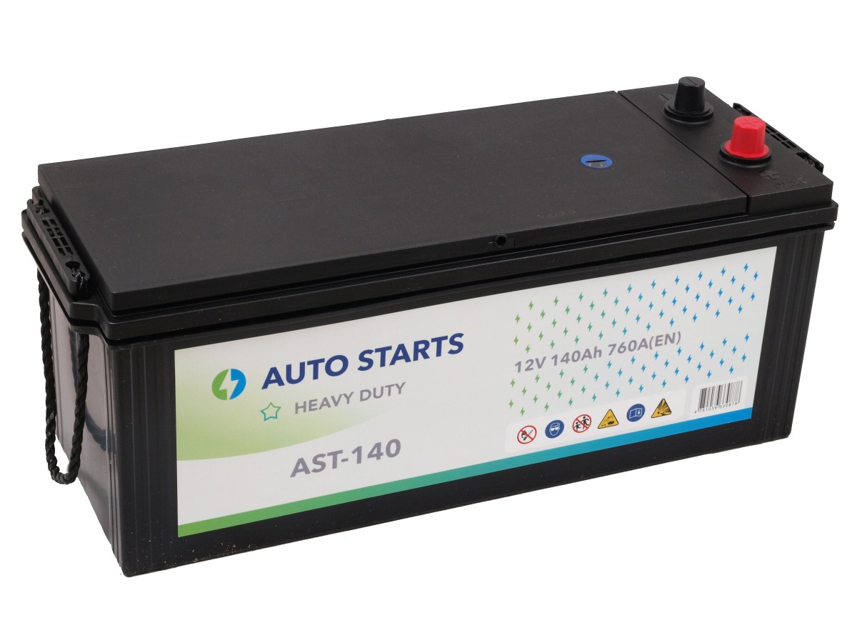 AUTO STARTS 12V 140Ah 760A(EN) 513x189x223