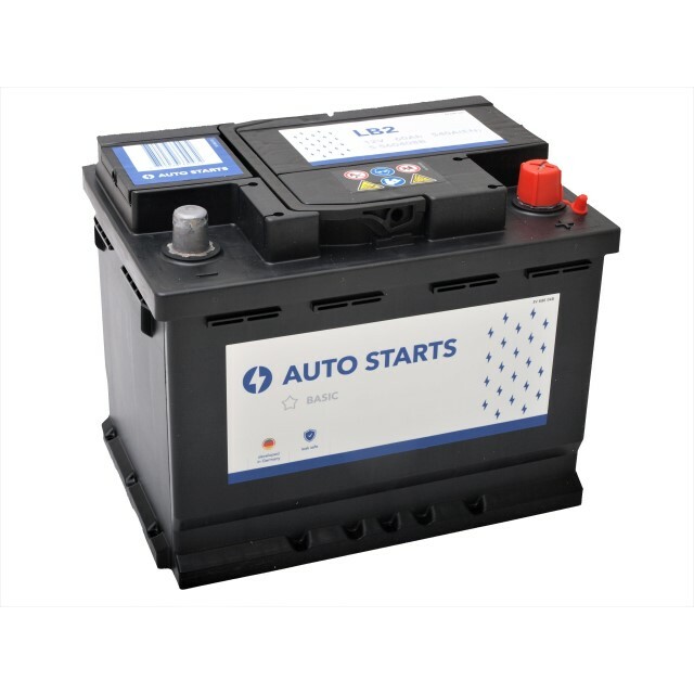 AUTO STARTS BASIC 12V 60Ah 540A