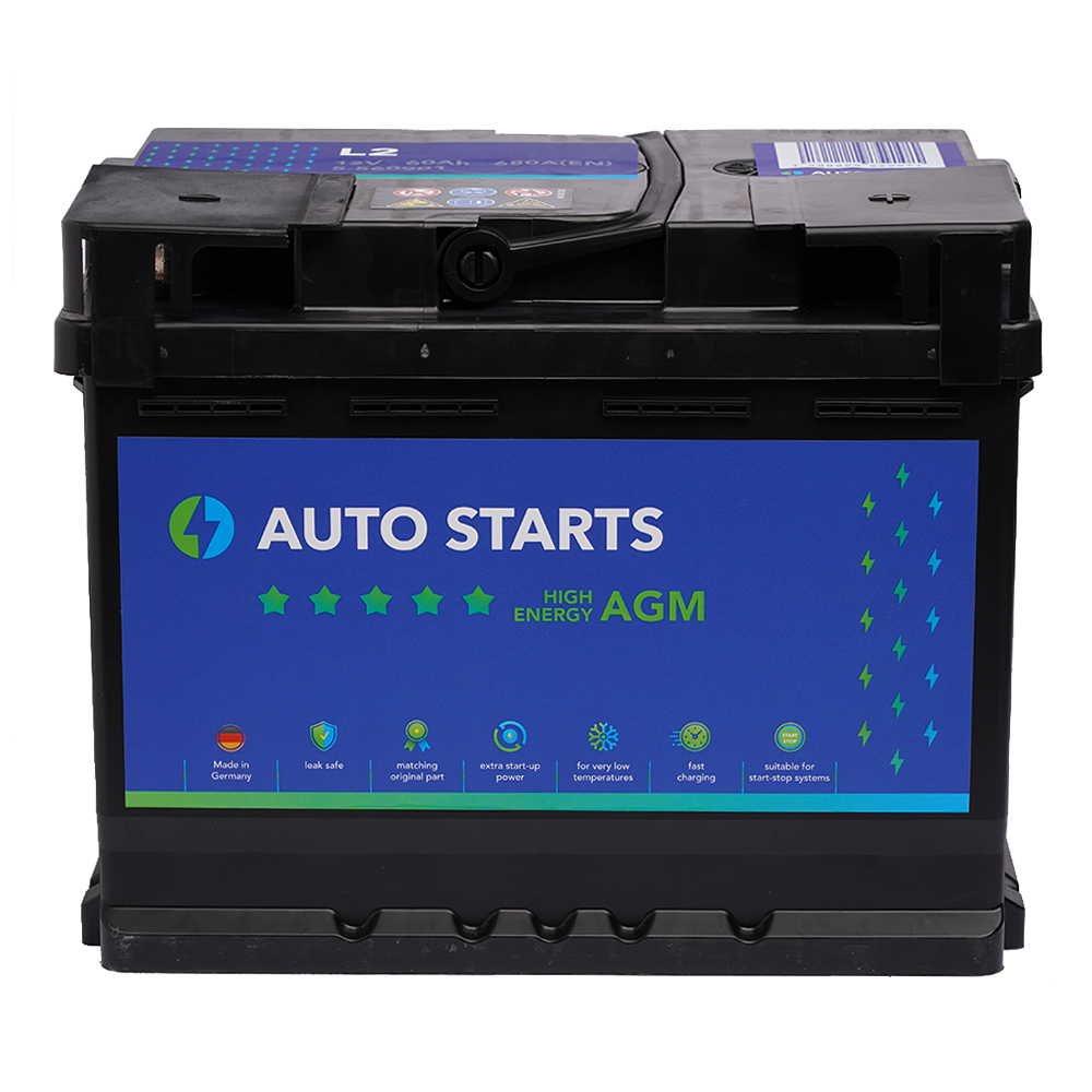 AUTO STARTS HIGH ENERGY AGM 12V