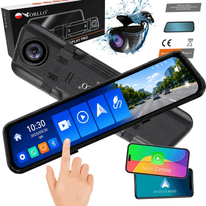 Autokamera ORLLO Autoplay PRO 4K GPS