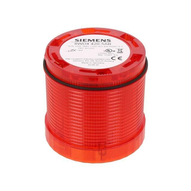 SIEMENS Automation module: light signaller; red