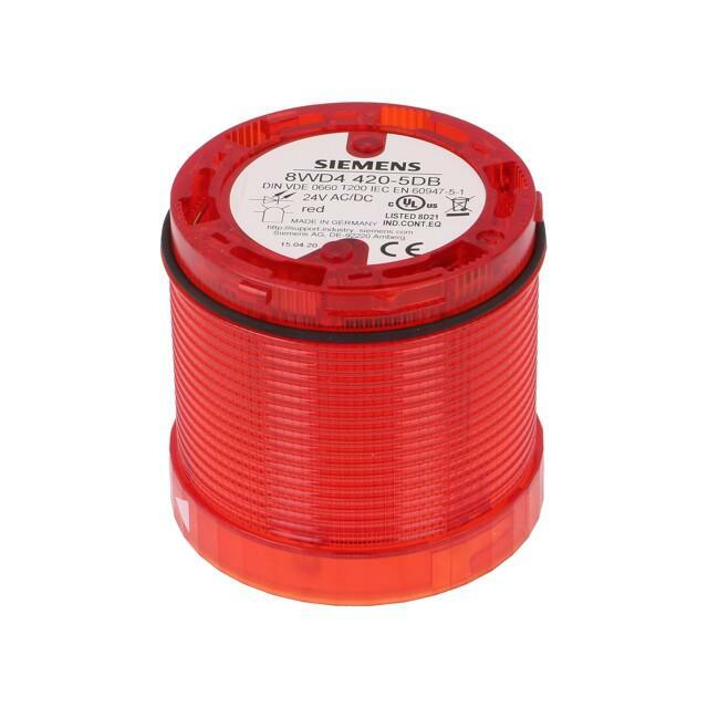 SIEMENS Automation module: light signaller; red