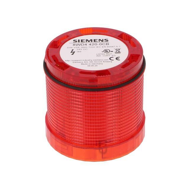 SIEMENS Automation module: light signaller; red