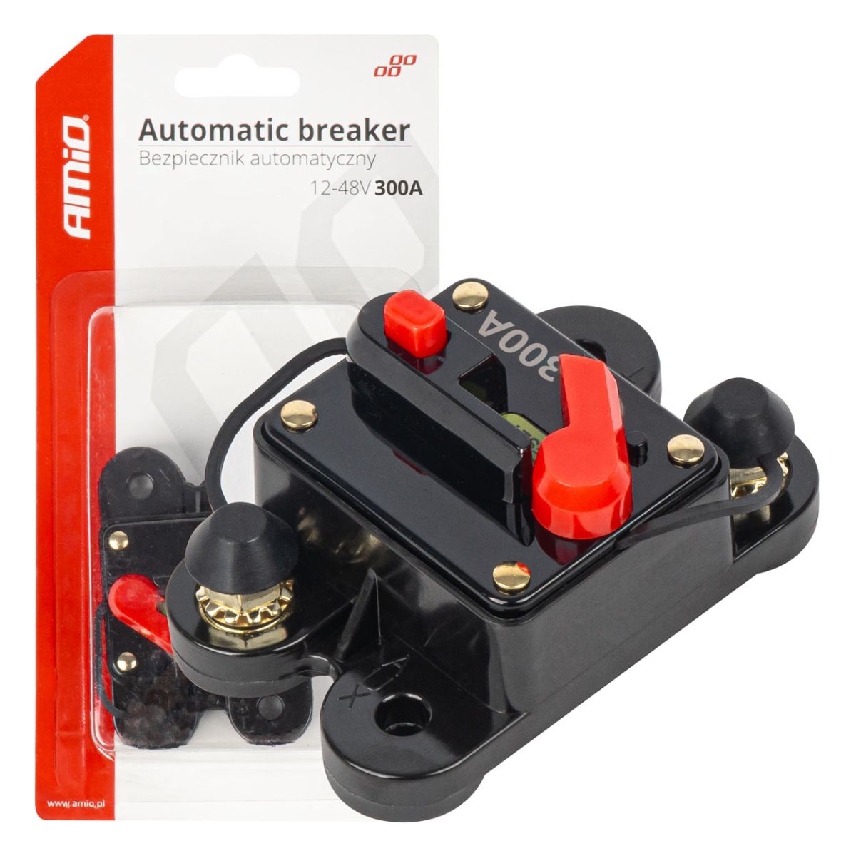 Automātiskais drošinātājs, circuit breaker 12-48V 300A