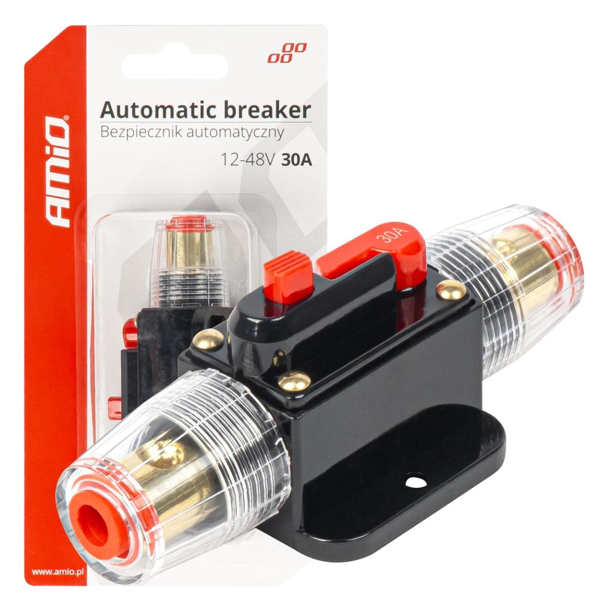 Automātiskais drošinātājs, circuit breaker 12-48V 30A