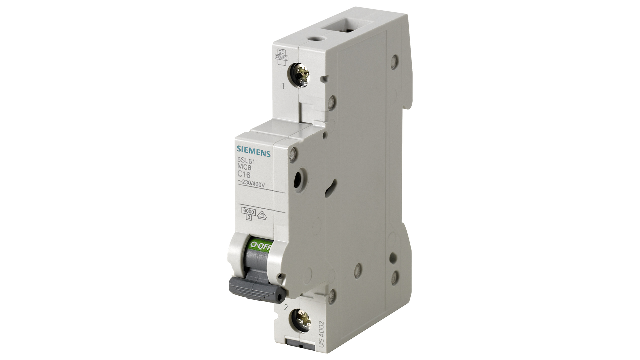 SIEMENS Automātslēdzis 5SL6120-6 6KA 1POL B20A