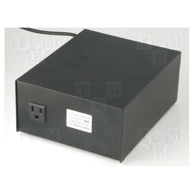 INDEL Autotransformer: fixed; 230VAC; Power: 1