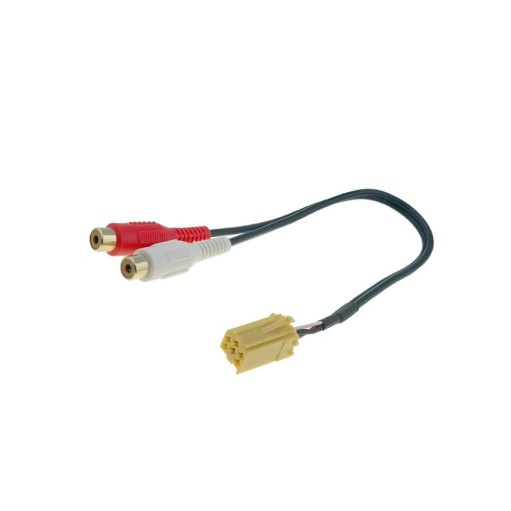 4CARMEDIA Aux adapter; RCA; Alfa Romeo
